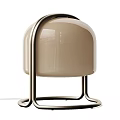 West Elm Middle Style Table Lamp Table Lamp Glass Lamp Metal Table Lamp 3d model