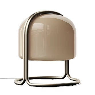 West Elm Middle Style Table Lamp Table Lamp Glass Lamp Metal Table Lamp 3d model