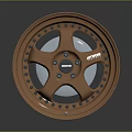 Copper Alloy Car Wheel Rim AVID Brand Automotive Spare Part With Bolt Design