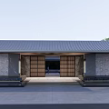 new chinese style gate 3d model