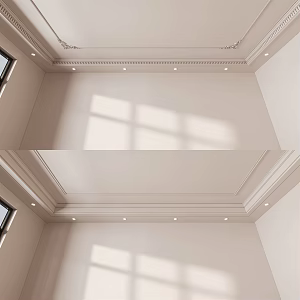 French ceiling 3d model