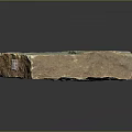 Natural Wooden Stone Block Featuring Raw Texture And Earthy Tones For Decor Projects