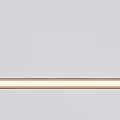 Modern Linear Chandelier With Minimalist Design And Warm Light For Interior Decoration