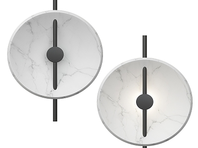 Modern wall lamp 3d model