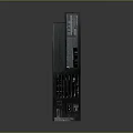 Sleek Black Rectangular Electronic Appliance With Modern Design And Durable Exterior