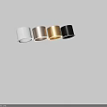 Modern Decorative Downlights For Home In White Light Gray Gold And Black Colors