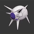 Modern Spaceship Spacecraft 3d model