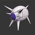 Modern Spaceship Spacecraft Spacecraft 3d model