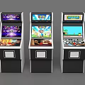 Single game machine 3d model