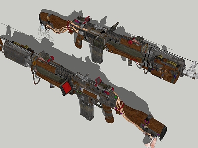 Guns Weapons Rainier Rifle model