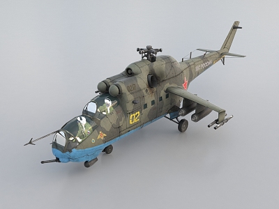 Helicopter Gunship Rescue Helicopter Drone Transport Helicopter model