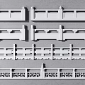 New Chinese Railing Stone Railing Guardrail 3d model