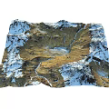 Breathtaking Mountain Scenery With Snow Capped Peaks Valleys And Lush Vegetation
