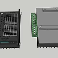 Microstep Motor Driver With High Voltage Interface And Wiring Terminals