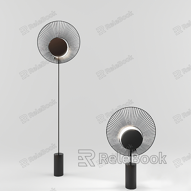 Modern lighting combination floor lamp table lamp model