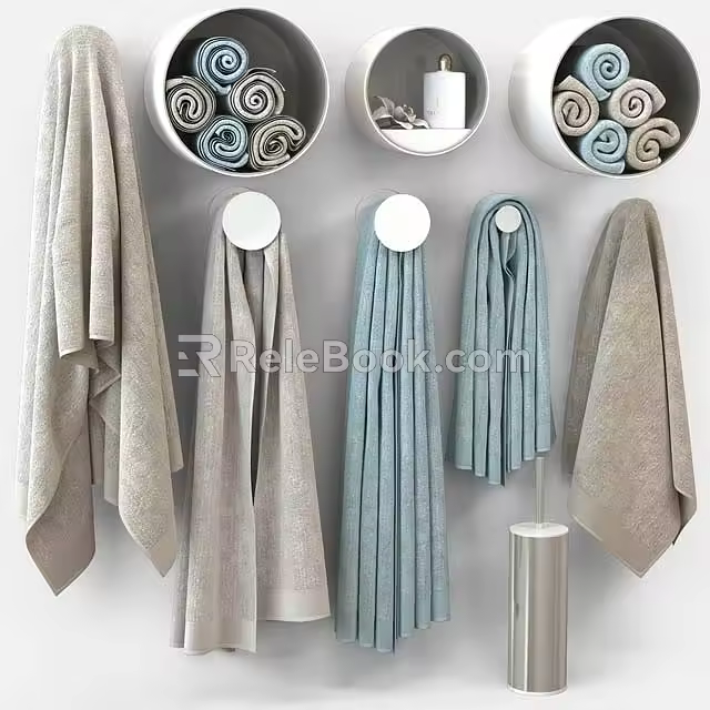 Towel 3d model