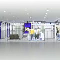 Modern Clothing Store Interior Design With Open Layout Mannequins And Display Shelves