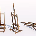 Wooden Art Easels Ideal For Drawing And Painting Studio Supplies