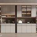 Modern Wine Cabinet Design With Glass Doors Wine Bottles And Storage Cabinets