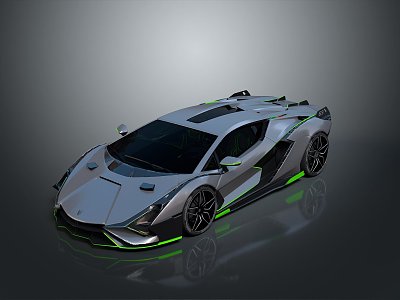 sports car Hyundai sports car sports car High-end sports car Game sports car Super Run Super sports car Super Racing 3d model