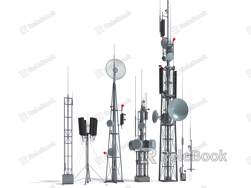 Style Communication equipment Signal tower Public facilities Base station Communication facilities model