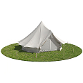 Camping tents Modern tents 3d model