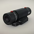 Black Mobile Phone External Camera Lens With Clip On Design And Red Buttons