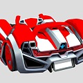 Racing sports car Car Transformers Car Autobots Transformers 3d model