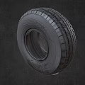 High Quality Tire With Durable Tread Pattern And Reinforced Sidewall Design Features 3d model