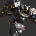 Modern Robot Man 3d model