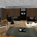 Modern Living Room Sofa and Coffee Table Set With Cushions Accent Chairs and Area Rug