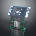 Modern Sci-Fi Device Sci-Fi Panel Sci-Fi Instrument Sci-Fi Controller 3d model