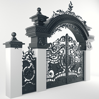 Gate 3d model