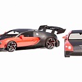 sports car Bugatti Bentley 3d model