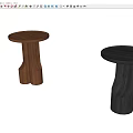 Middle ancient side a few round a few bed side a few bed head round a few mobile side a few solid wood side a few solid wood round a few 3d model