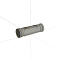 Old flashlight old objects 3d model
