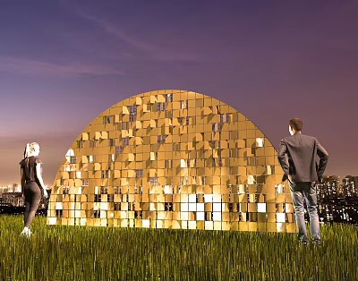 Modern Meichen Outdoor Device 3d model