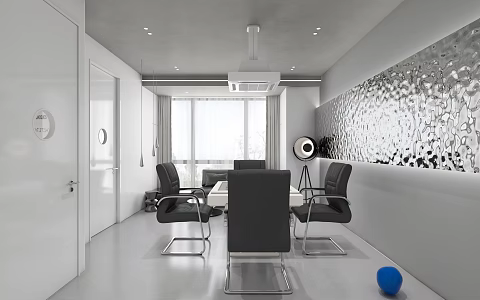 Chess Room Club 3d model