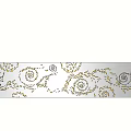 Elegant Wall Decor With Intricate Spiral Patterns And Gold Accents On White Background