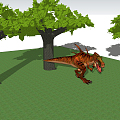 Modern Dinosaurs 3d model