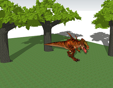 Modern Dinosaurs 3d model