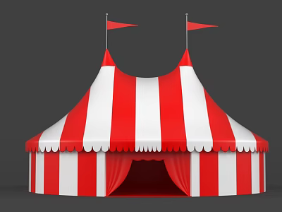 Circus Tent 3d model Circus Tent 3d model