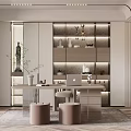 Modern study 3d model