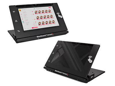SpeedPoint Transit Touchscreen Business Equipment With Desktop POS Terminal Interface For Commercial Transactions 3d model