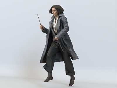 Woman Fantastic Beasts Where Catherine Watson The Sorcerer Movie Characters model