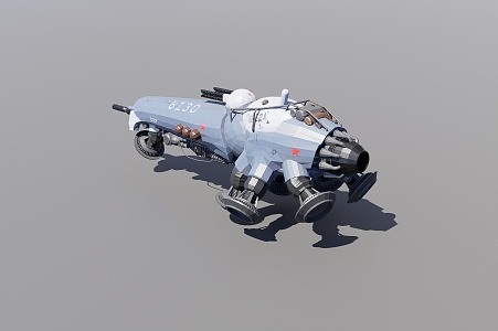 Air Cushion Tank 3d model