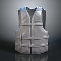Safety Life Vest With Adjustable Straps And Buoyant Design For Water Activities
