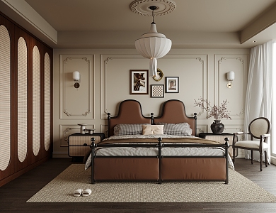 French Bedroom 3d model