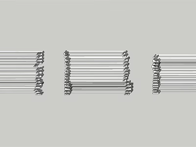 Various Styles of Gypsum Cornice for Interior Decoration and Home Design 3d model