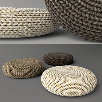 Nordic cushion 3d model